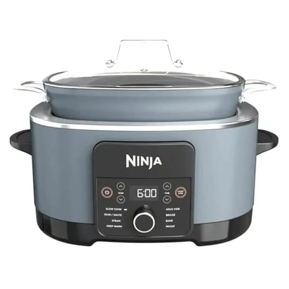 8-in-1 Ninja MC1001 Foodi PossibleCooker PRO 8.5 Quart Multi-Cooker Glass Lid Included