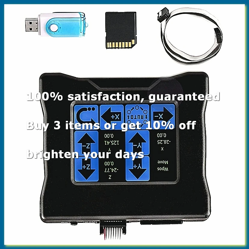 CNC Offline Controller with Touchscreen, CNC Router Offline Control Module, 2.8Inch GRBL Offline Controller