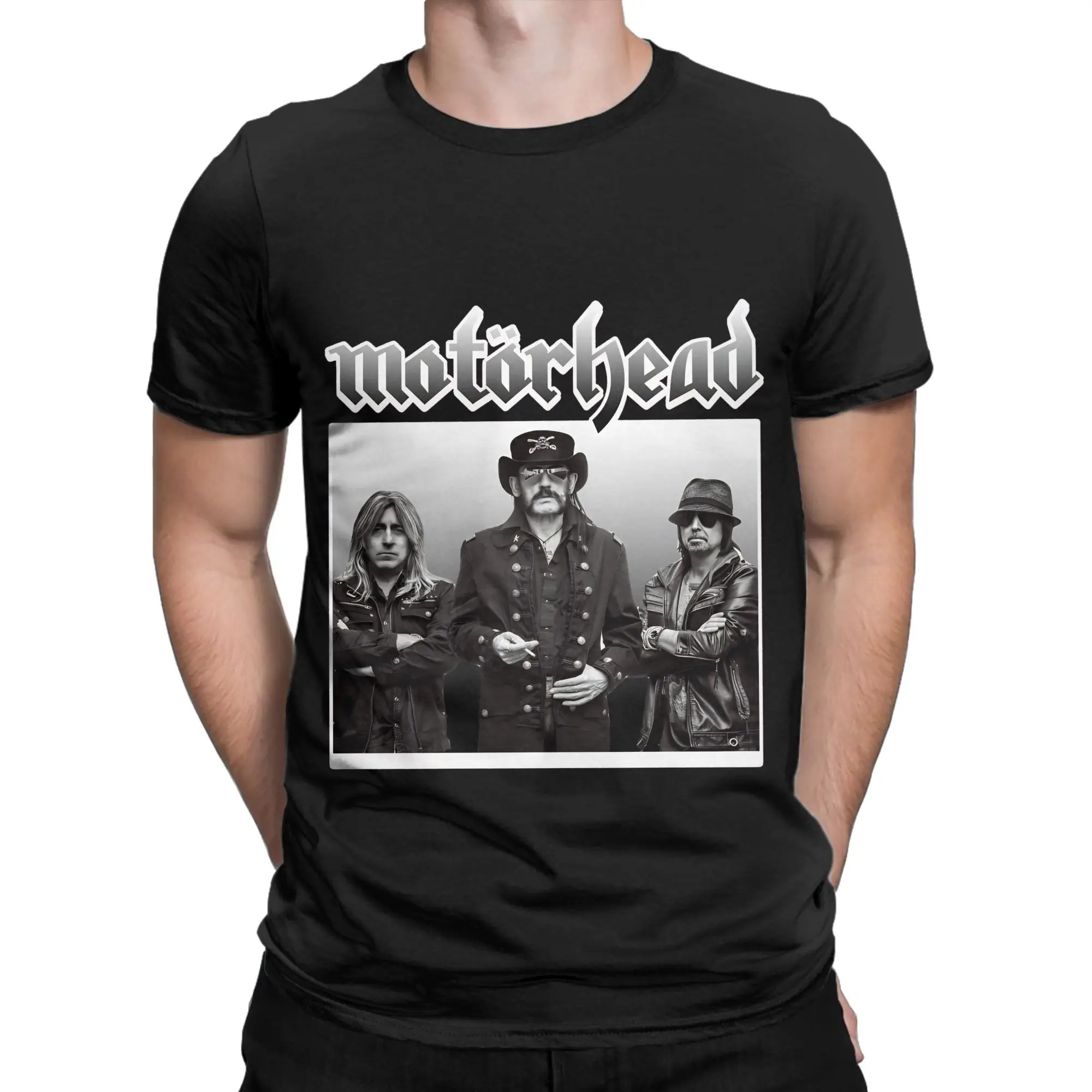 

Футболка с графическим принтом Motorheades рок-группы для мужчин и женщин, футболка из 100% хлопка, топы с короткими рукавами