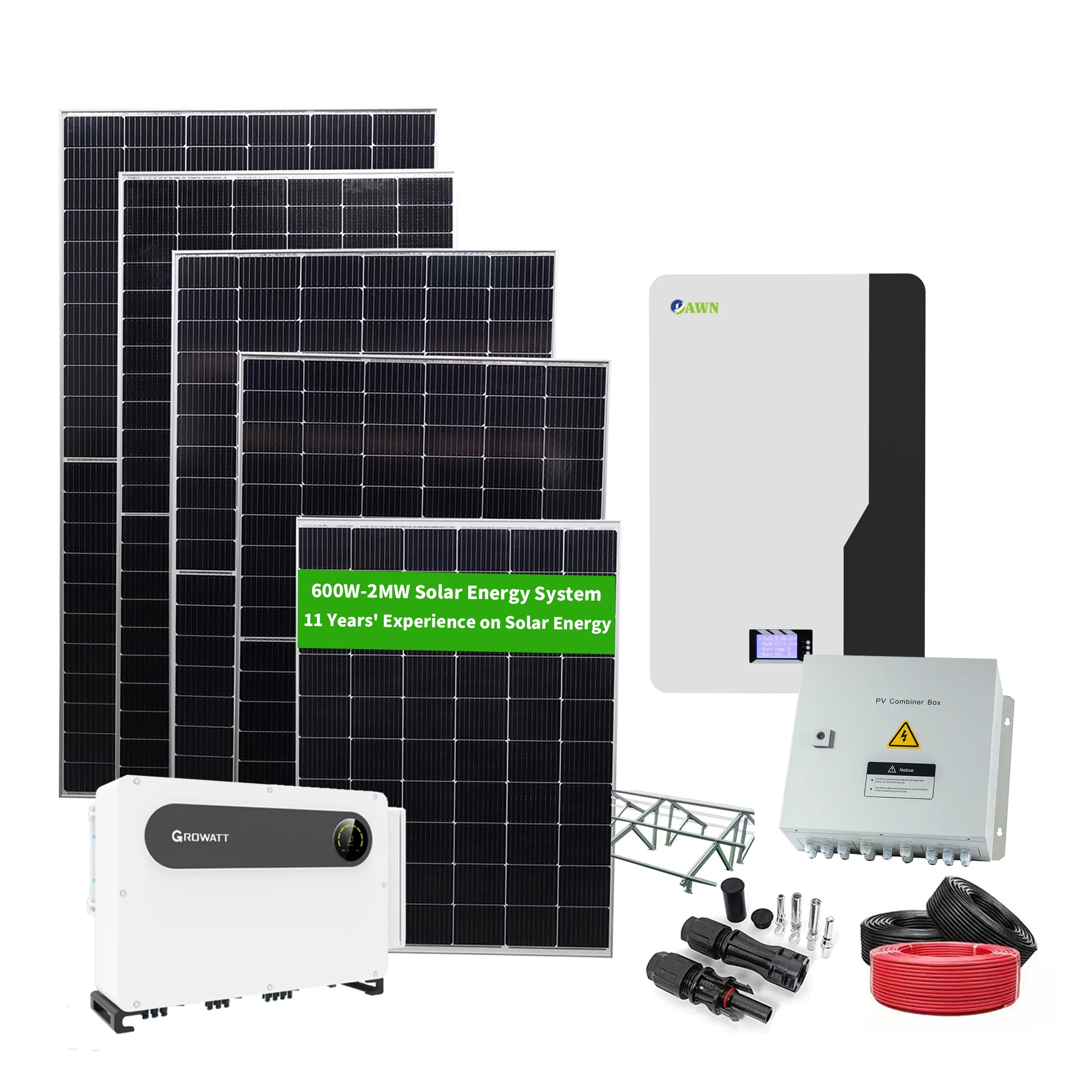 30KVA Solar and Wind Energy Systems Excellent Quality Solar System 30 KW New Design Solar Energy System Lithium