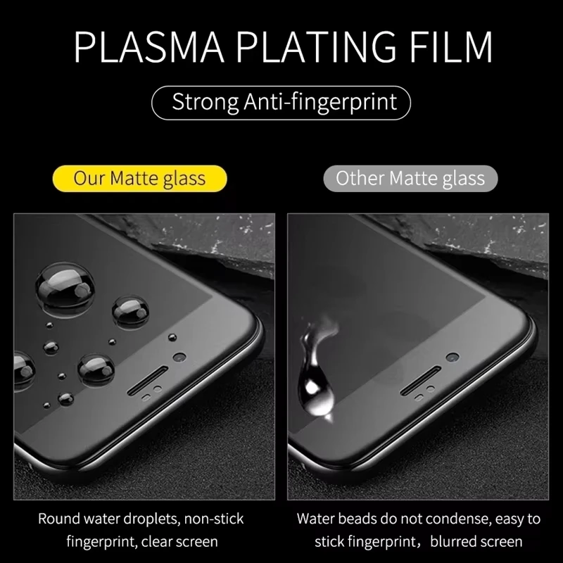 1-5PCS Matte Ceramic Screen Protector For iPhone 17 Pro Max Air 13 11 16 15 14 12 Mini XR Xs X 7 8 Plus SE Soft Protective Film view 4
