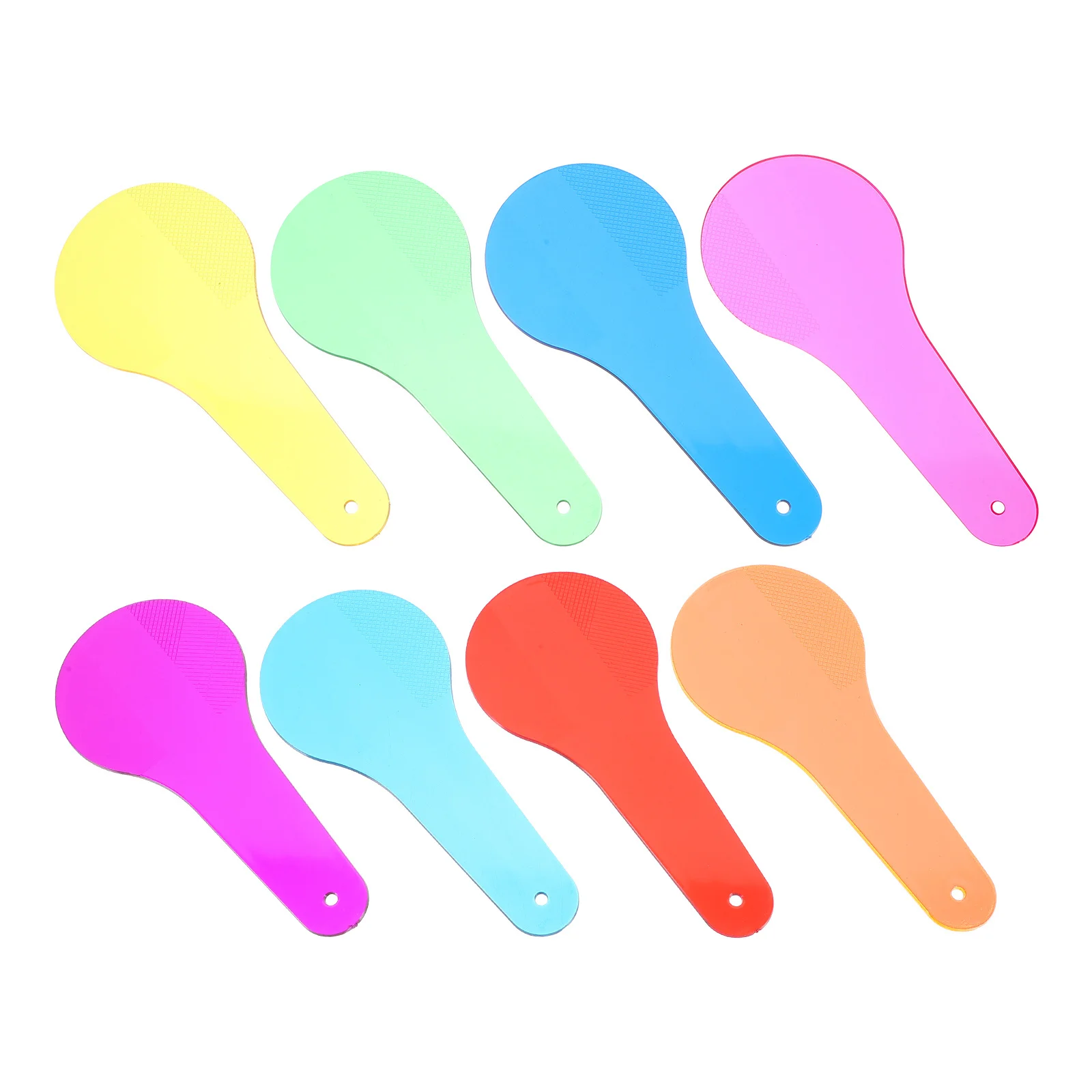 半透明の色混合シート子供のためのラウンドハンドル科学教育小学校教育ツール早期学習小道具