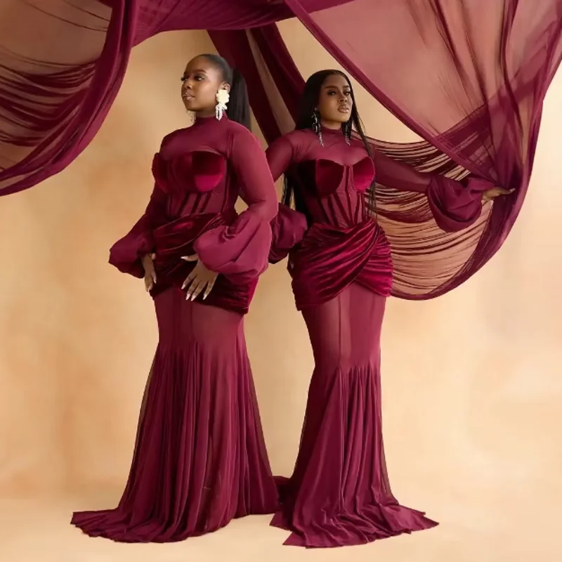 Elegant Velvet Prom…