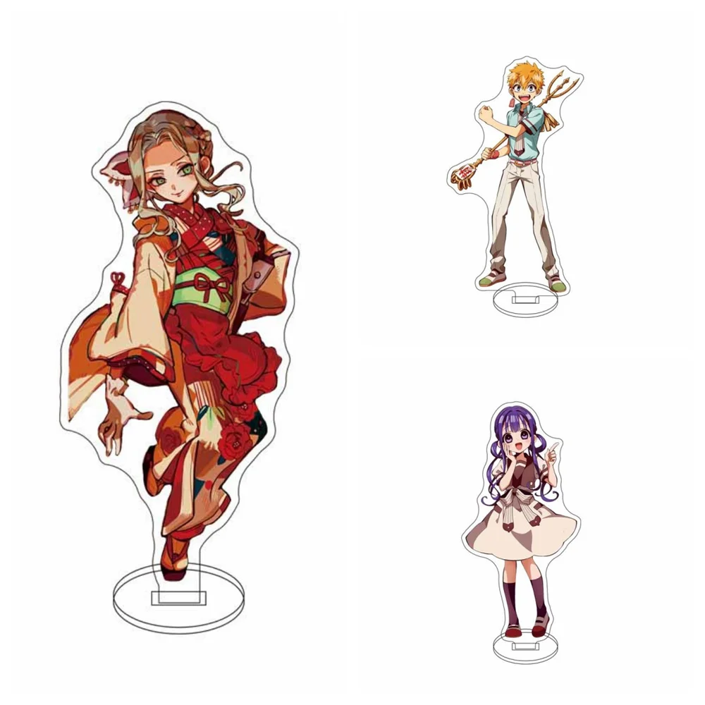 15cm 2025 Anime Toilet-bound Hanako-kun Acrylic Stand Model Cosplay Characters Ornament Accesorios Goods Collection Gifts