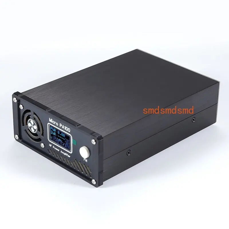 PA100 100W 3,5 M-28,5 MHz amplificador de potencia HF de onda corta portátil inteligente medidor de potencia SWR filtro LP