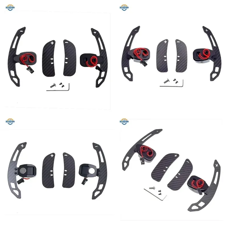 Hot Sale Carbon Fiber Magnetic Shift Padldes for A/B/C/E/C Class Steering Wheel Paddles Extender