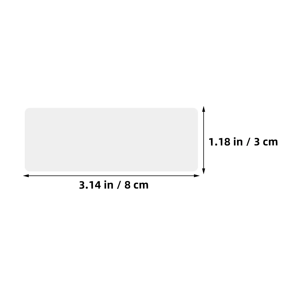 라벨 보호대 라벨 스티커, 투명 보호 테이프, 도서관 책 용품, PVC 자체 접착