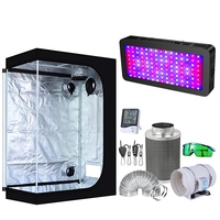 Grow Tent Growbox Hydroponics Growing System Led Grow Plant Lights Full Kits High PPFD 4Inch Duct Fans Activated Carbon Filter
