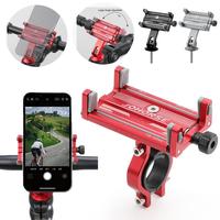 Bike Phone Mount Bike Telescopic Phone Holder Durable Aluminum Alloy Bike Phone Holder for 58-88mm Phones Telescopic for Road