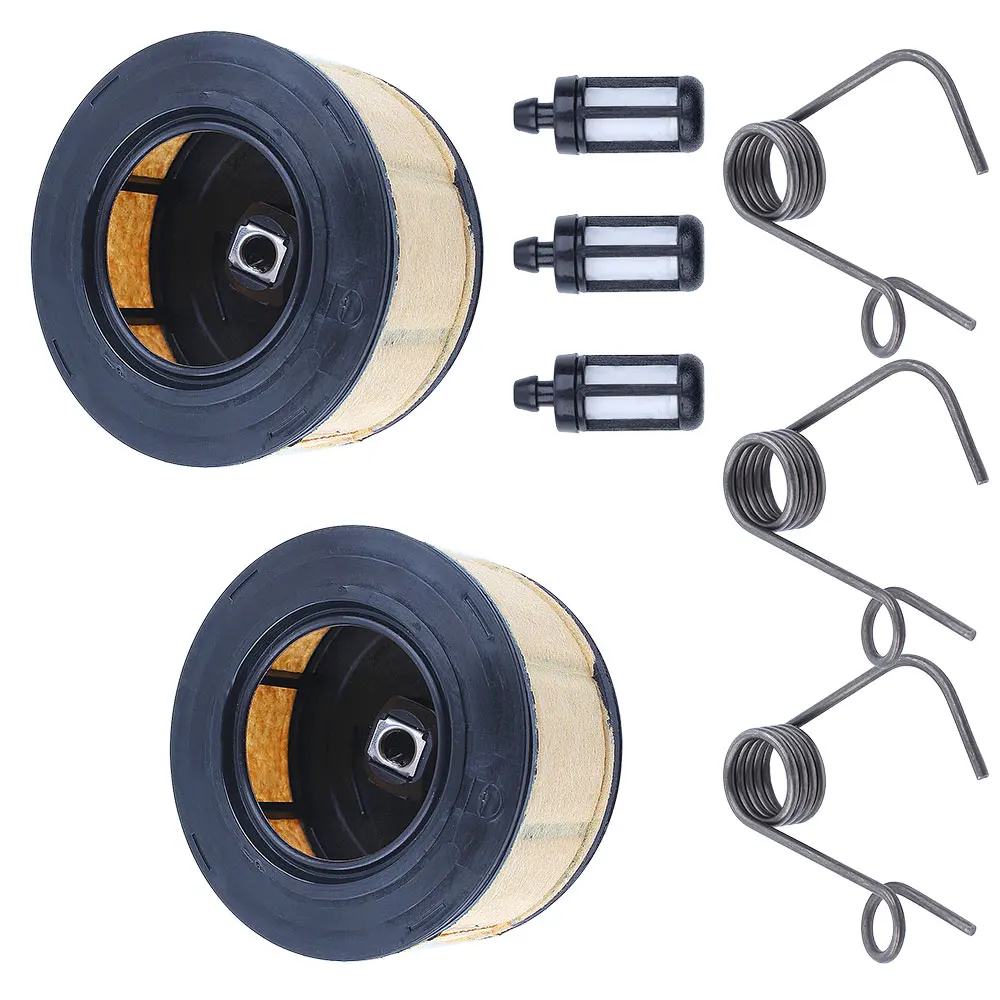 For Stihl MS231 MS251 MS271 MS291 MS311 MS391 Chainsaw Air Fuel Filter Return Spring Replacement Parts Air Filter Kit