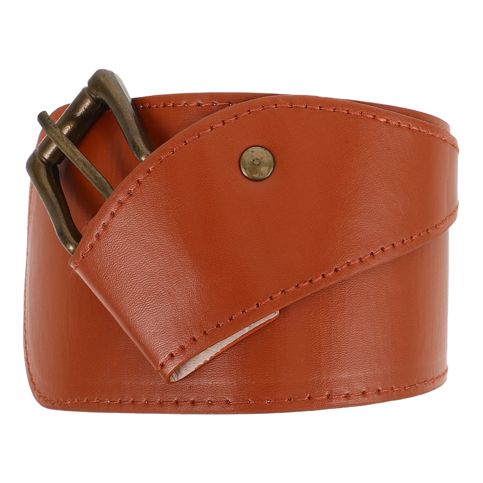 

Fashion Belt Women Wide Cinch Retro Cute High Waist Faux Adjustable Stylish Design Durability Versatility Belt
