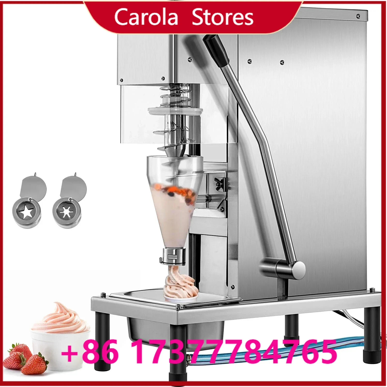 Recommended 3-flavor soft making machine ice cream