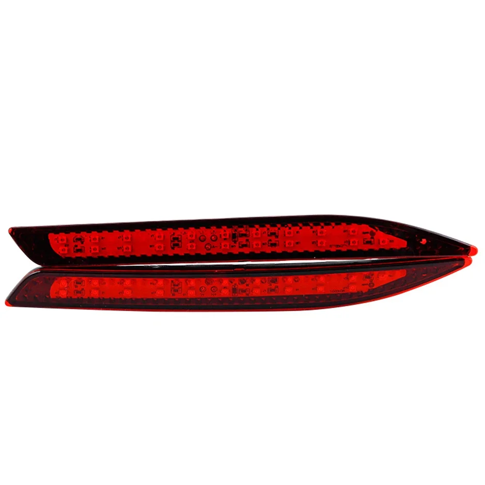 For Honda For Accord 2014-2016 Rear Bumper Reflector Light Tail Brake Light 12V LED Rear Bumper Lights Car Accessor