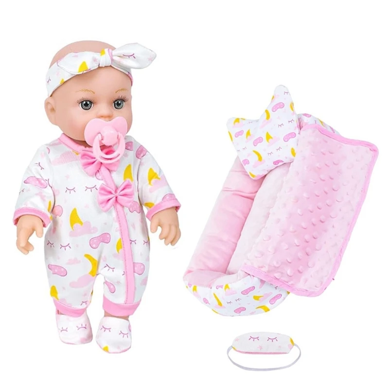 

Y1UB 30 см. Реалистичная кукла Reborns Baby Girl с прекрасной жизнью на комбинезонах, как образовательная рефарнс, бабушка,