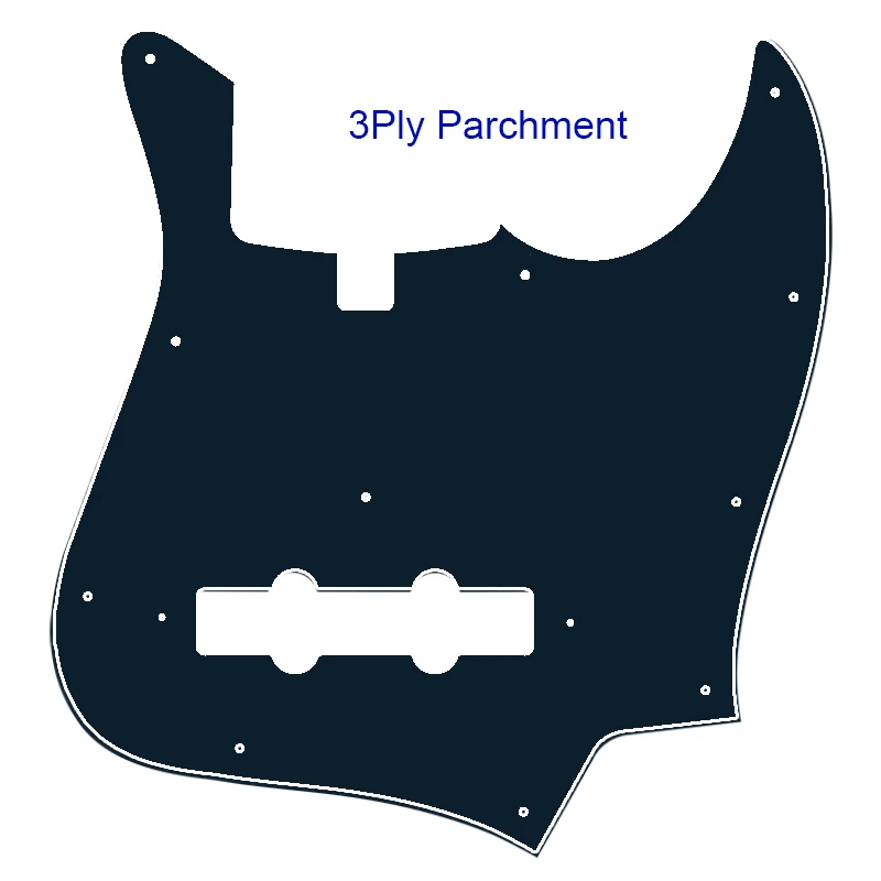 Xinyue Custom Guitar Parts - For Sadowsky Metro Express 5 string Jazz Bass Guitar Pickguard Scratch Plate Multicolor Choice