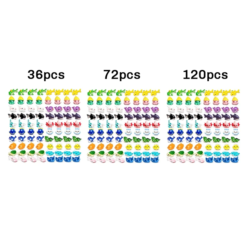 

Миниатюрные фигурки морских животных из смолы, украшения для аквариума - AT35