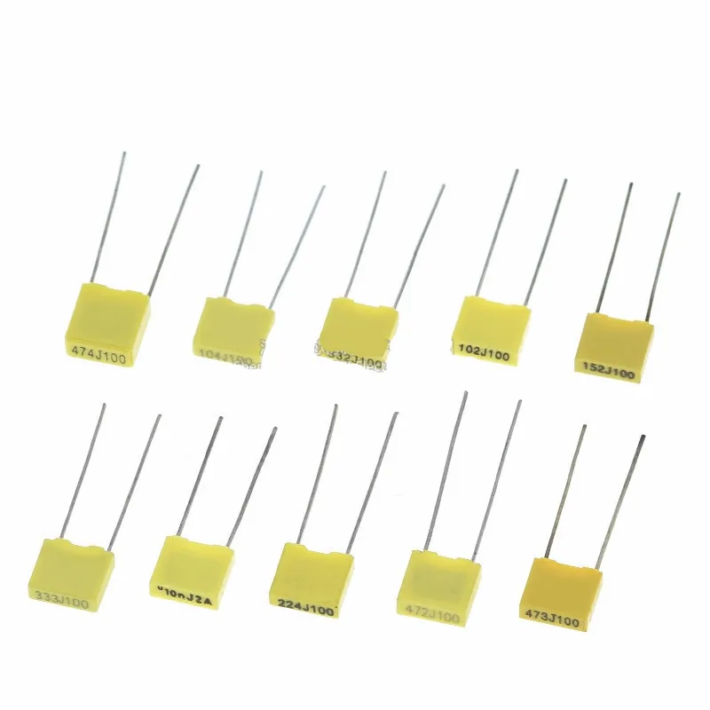 20PCS Correction Capacitance 100V 10NF/15/22/33/47/68NF 103J/153/223/333/473/683J