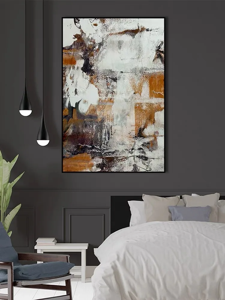 

Hand Painted Abstract Canvas Wall Art Modern Textured Oil Painting Picture For Living Room Decor Modern Home Interior Decor Art