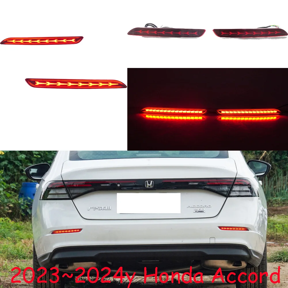 car bumper tail light for Honda Accord taillight LED 2023~2024y car accessories Taillamp for Accord rear light fog