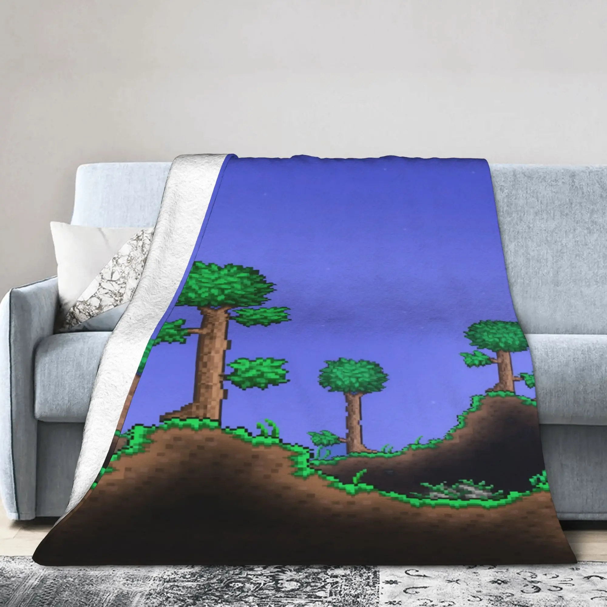 New Arrival Terrarias Blankets Ultra-Soft Flannel  Relax Throw Blankets Machine Washable