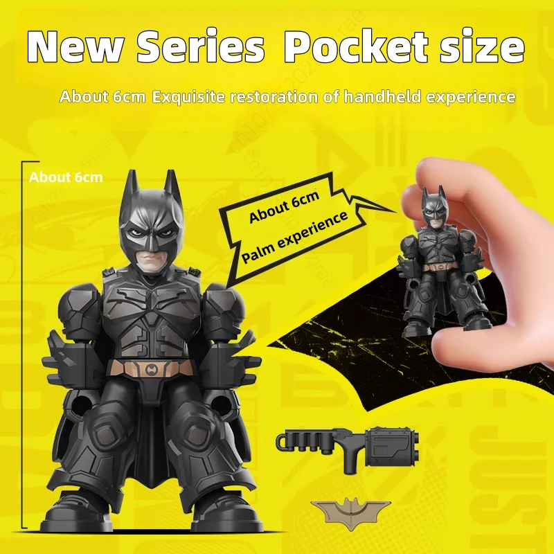 Nuovo BLOKEES assemblato Block Man DC Hero Star Edition Bruce Wayne Batman modello mobile collezione di giocattoli regalo ornamentale