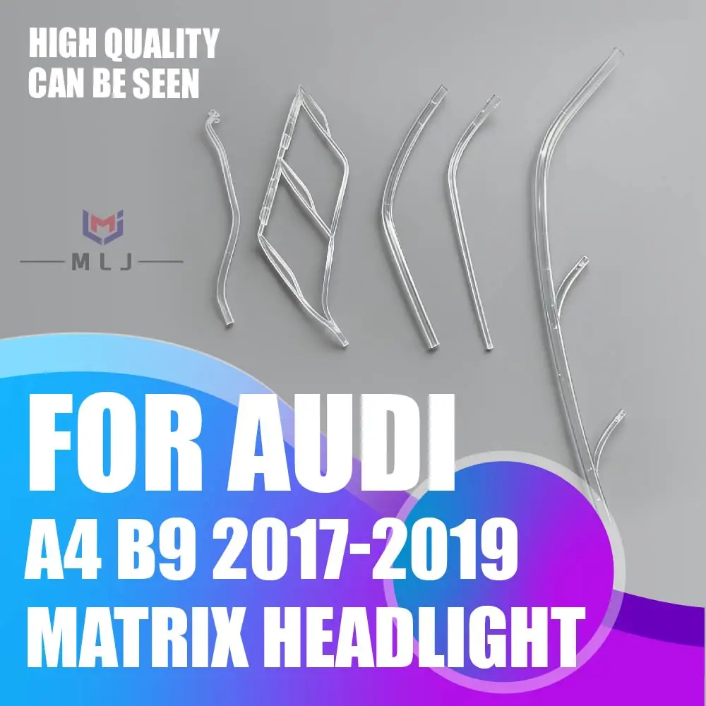 

Для Audi A4 B9 2017-2019 гг. Матричная фара Angel Eyes Световодная пластина DRL Световодная трубка Дневные ходовые огни Акриловая направляющая