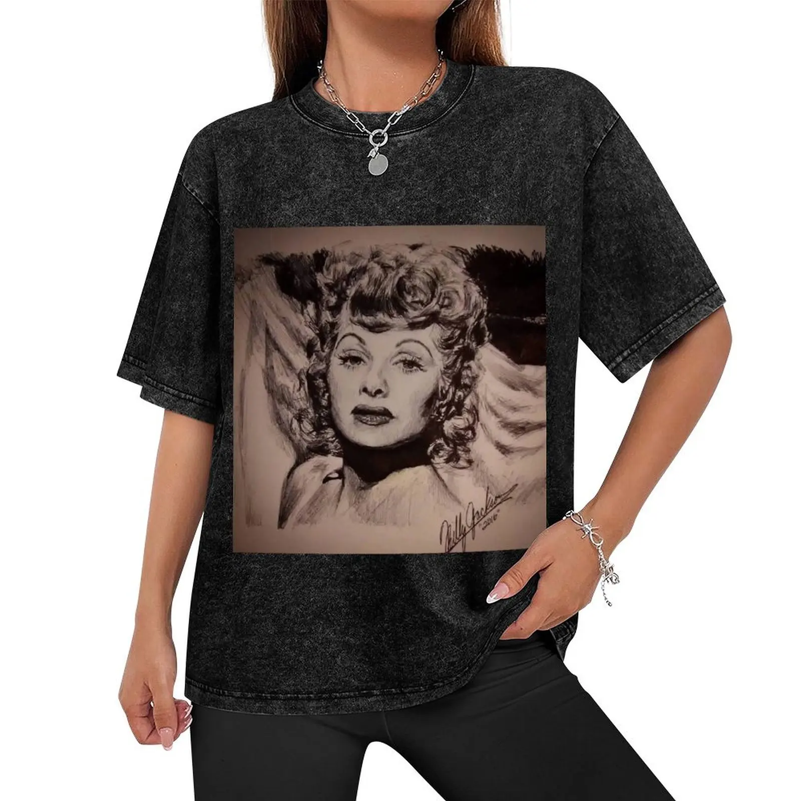 LUCILLE BALL T-Shirt summer shirt football t shirt shirts graphic tee men