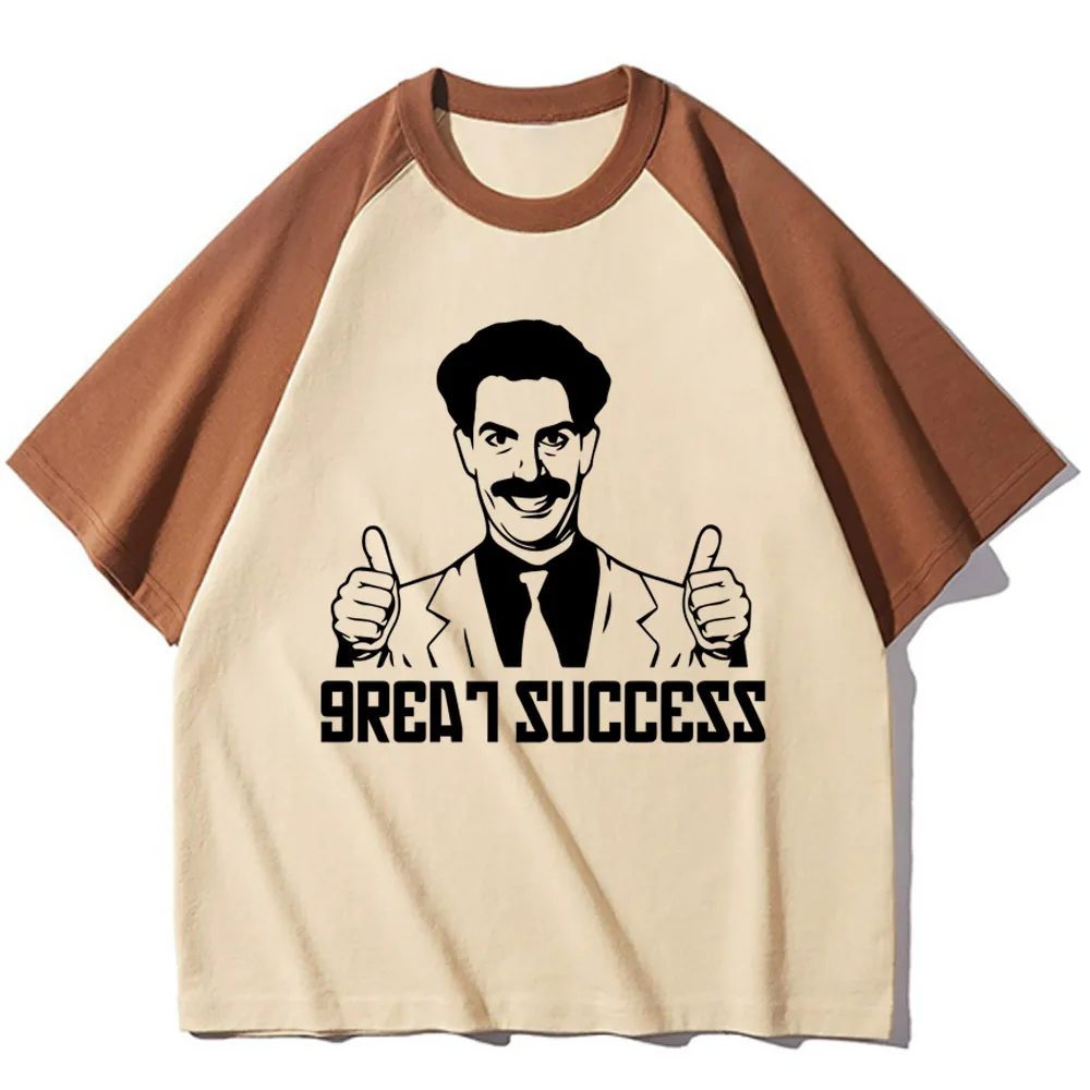 Borat top women pattern designer breathable t shirt girl graphic designer clothing