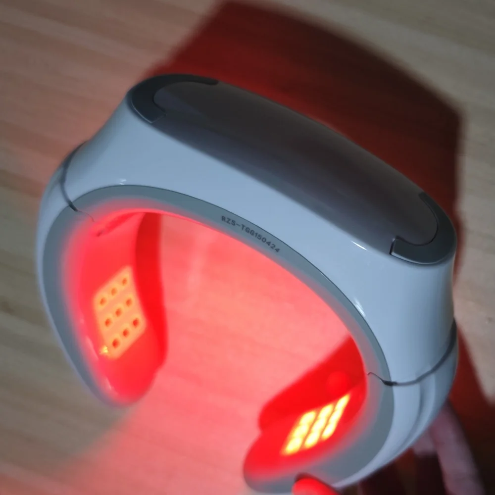 Non-Invasive Cervical Treatment, Portable NIR Laser LLLT Massager Provides Relief for Herniated Disc Pain and Related Discomfort