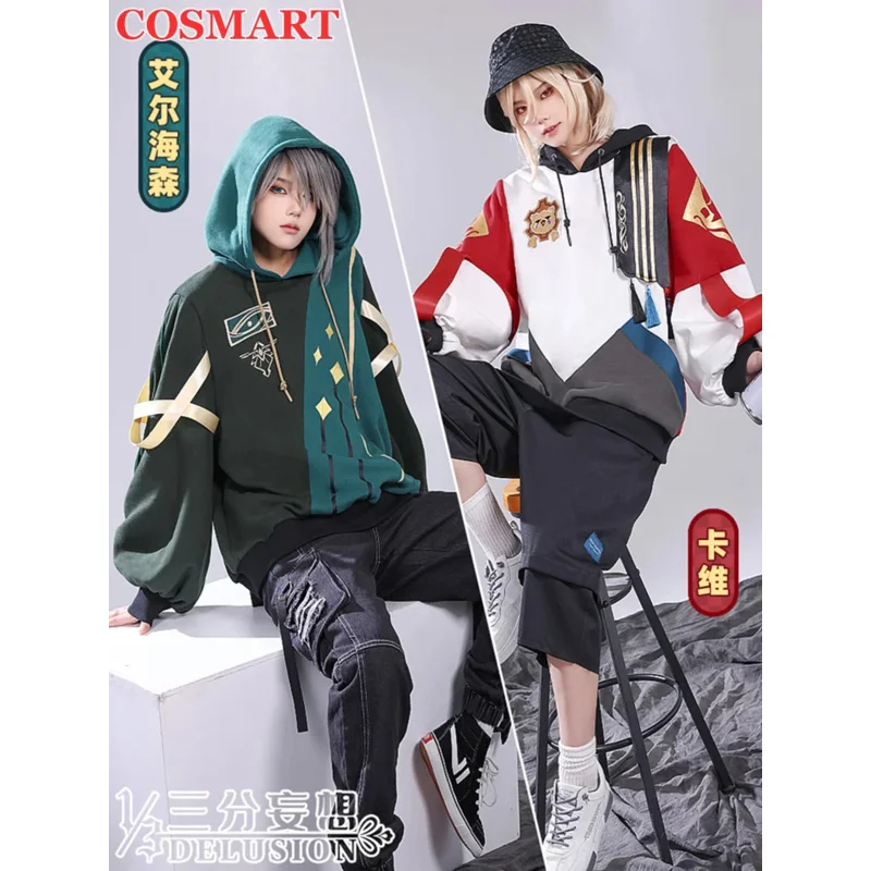 

COSMART Game Genshin Impact Al Haitham Kaveh Fashion Casual Daily Wear Top Hoodie Cosplay Costume Halloween Outfit S-XL New