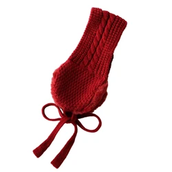 Winter Women Girls Warm Knitted Fluff Earmuffs Fashion Outdoor Ears Warmer Cover Headbands for Adults Kids Accessories