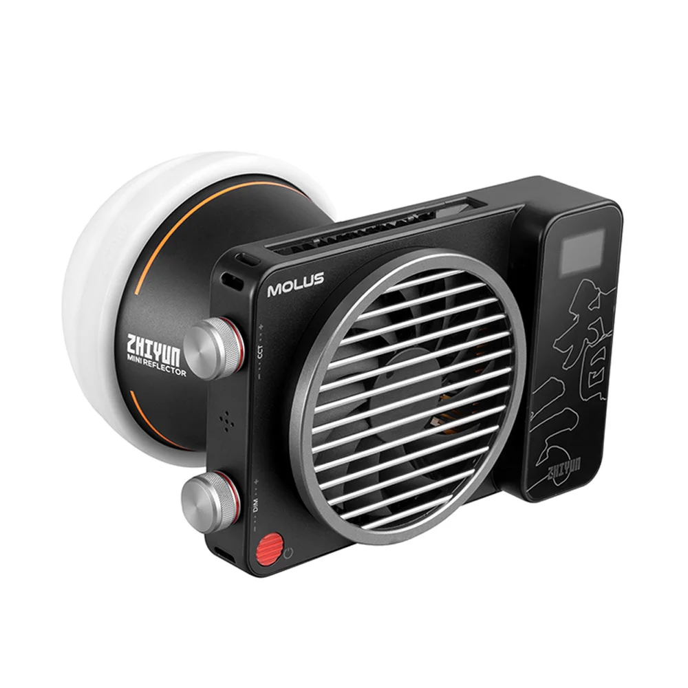 Zhiyun-Lampe vidéo LED Molus X100, 100W, bicolore 2700-6500K, COB, lampe de poche, télécommande Bluetooth, lampe de photographie portable