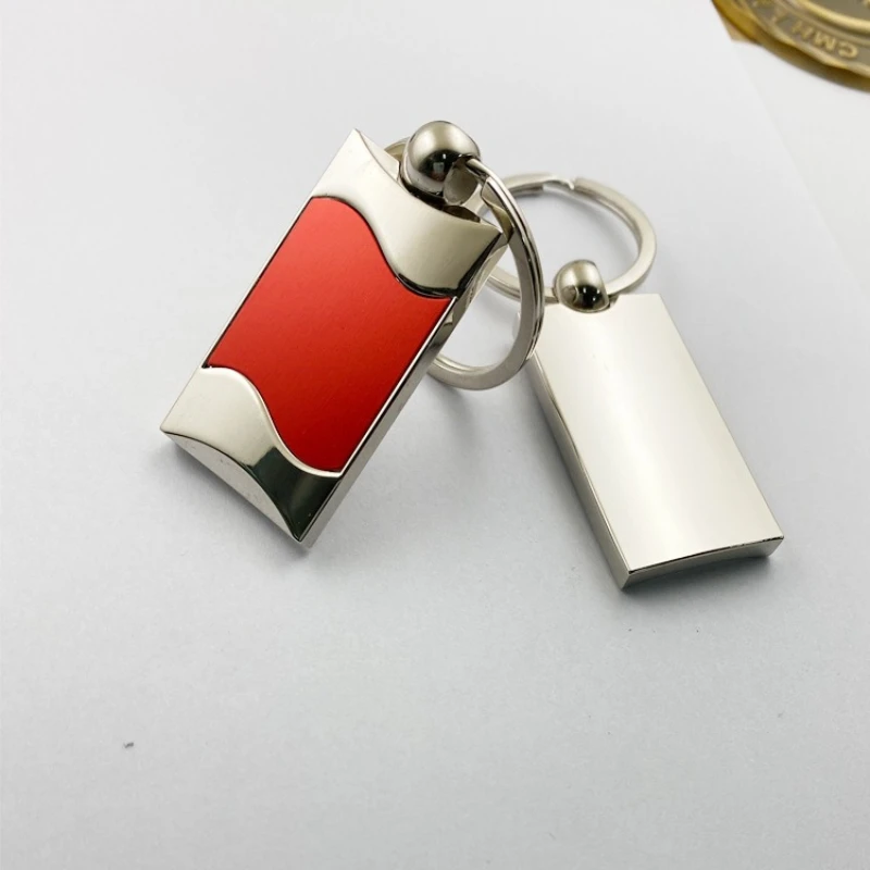 1개 맞춤형 열쇠고리 개인화된 금속 연장형 매끄러운 표면 합금 맞춤형 키링 자동차 액세서리 선물 도매