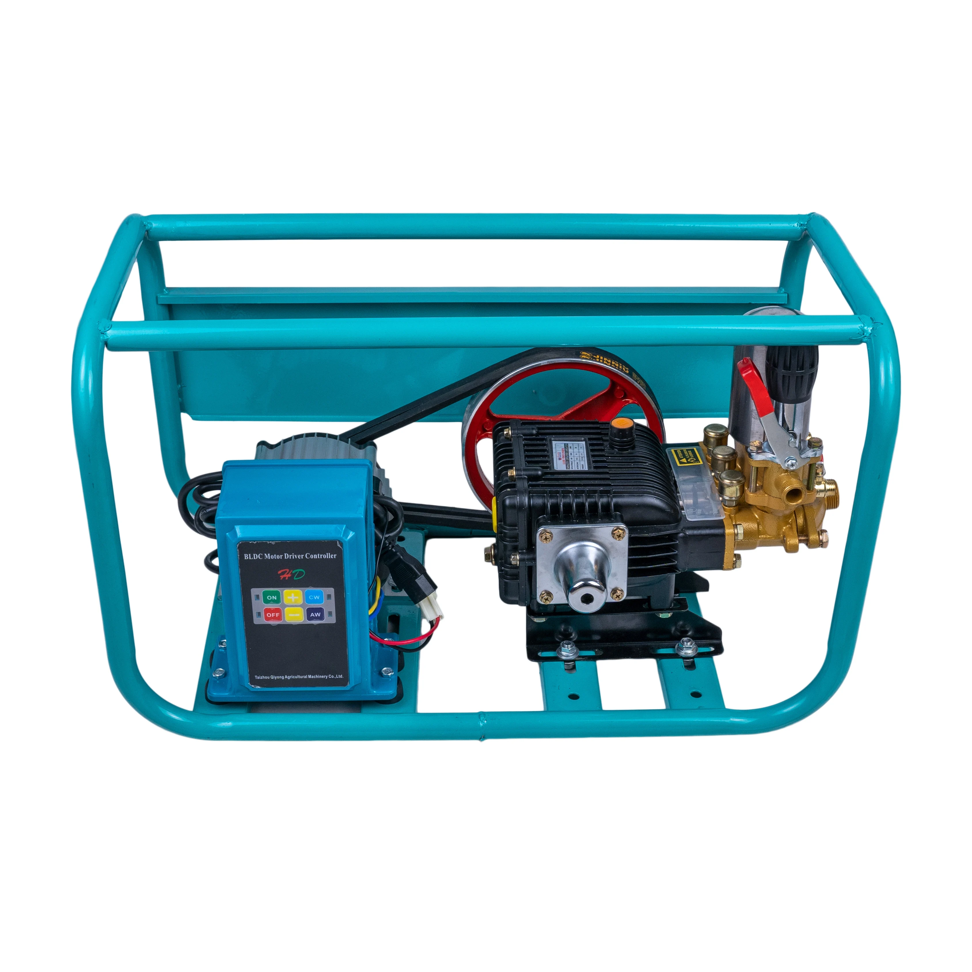 

48V 60V 72V Portable Agricultural HTP 22mm Directly Connect Plunger Pump Remote Control Electric Battery Powered Sprayer