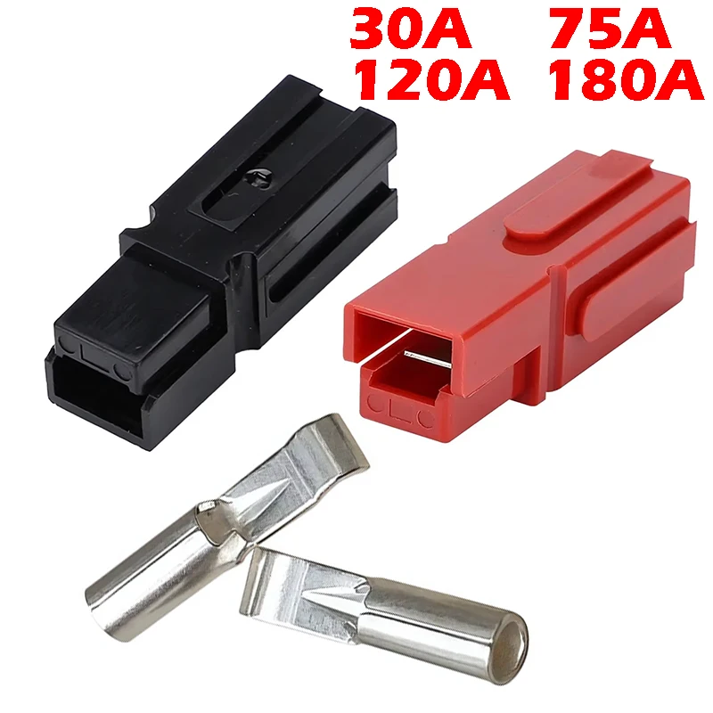 10/50/100/500 Pcs  Type Single Pole SB30 30A Plug 600V DC Battery Connector UPS Power Plug High Current Quick Plug