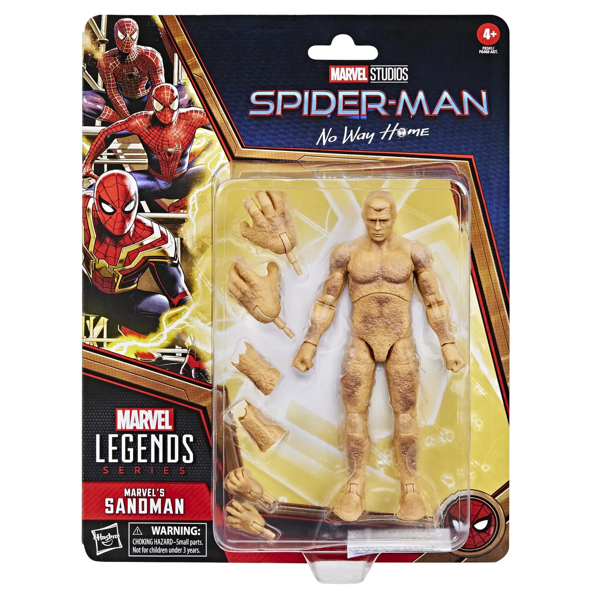 Hasbro Marvel Legends Serie Sandman, Spider-Man: Kein Weg nach Hause Sammlerstücke 6-Zoll-Actionfiguren ab 4 Jahren f8341