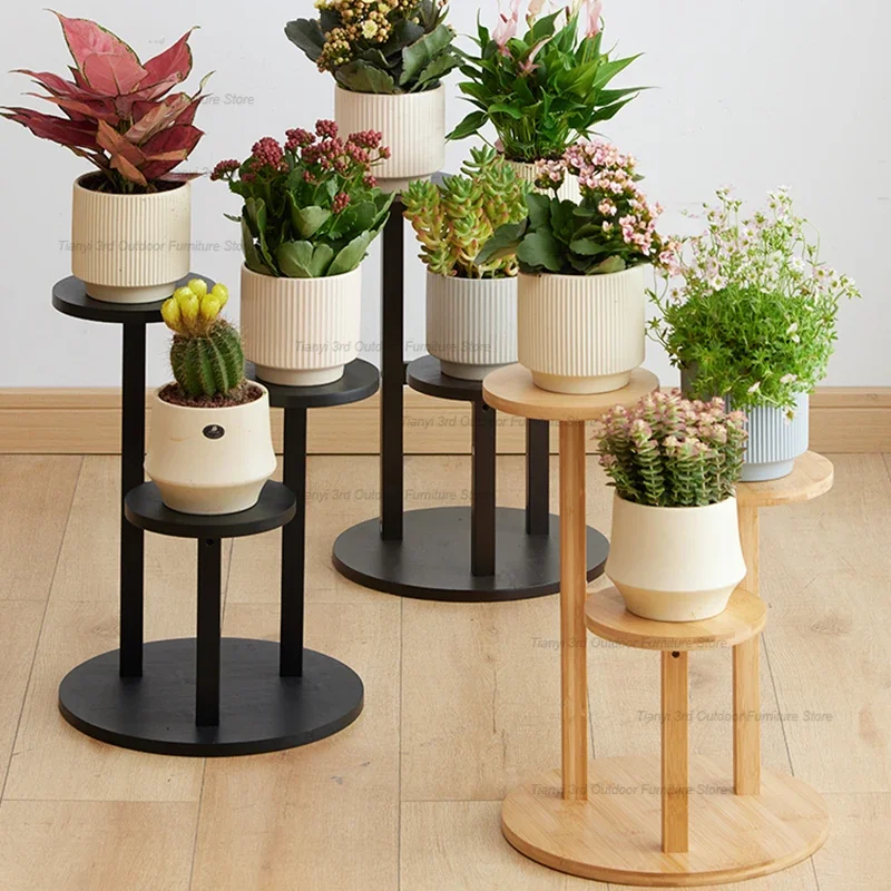 زهرة الجرف رفوف النباتات متعدد الطبقات غرفة المعيشة الطابق نوع داخلي شرفة رفوف النباتات أثاث الحدائق في الهواء الطلق الموقف FYPS