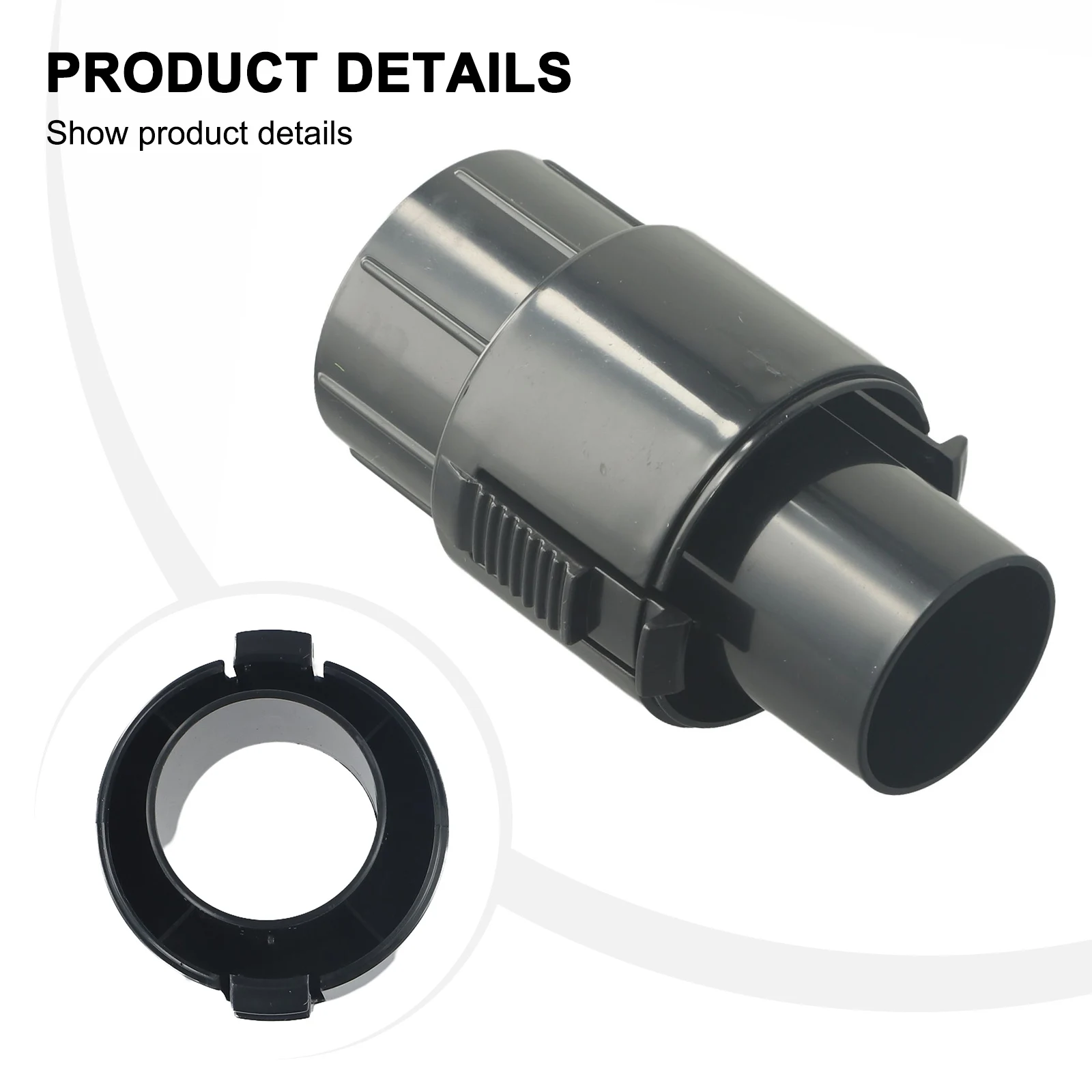 

Replacement Cleaning Household Vacuum cleaner adapter Connector For Media QW12Z-05E QW12T-05F Hose Spare Parts 95mm New