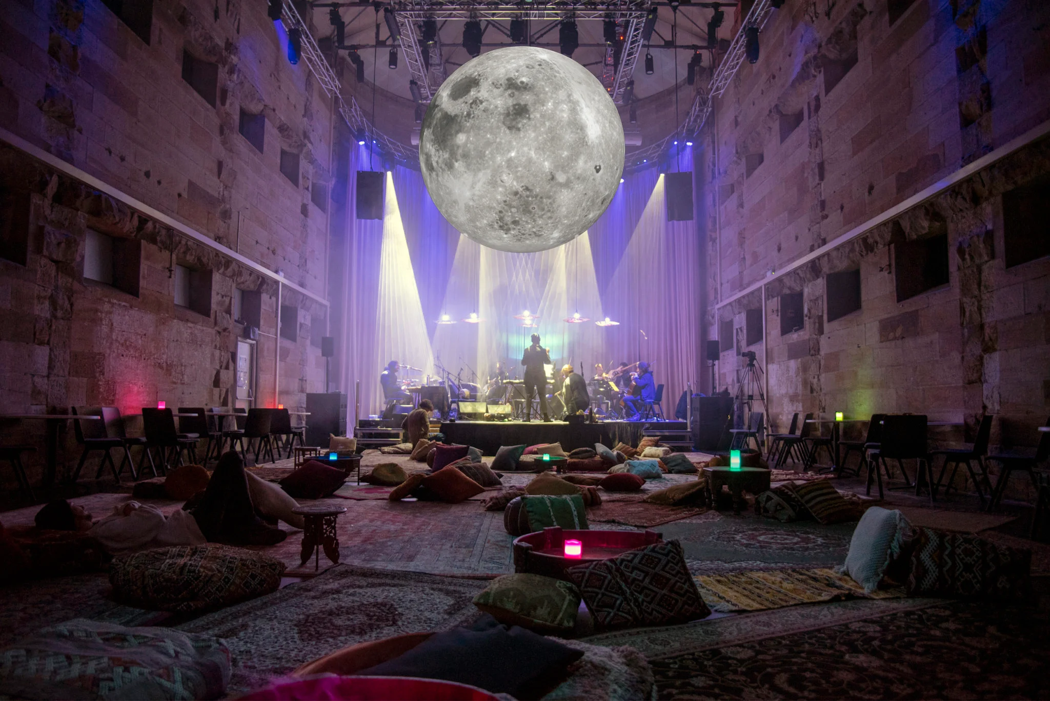 

Быстрая воздушная доставка Быстрая доставка до двери, надувной гигантский воздушный шар с изображением луны и планеты 8 м, 26 футов, наружный наземный дисплей со светодиодной подсветкой