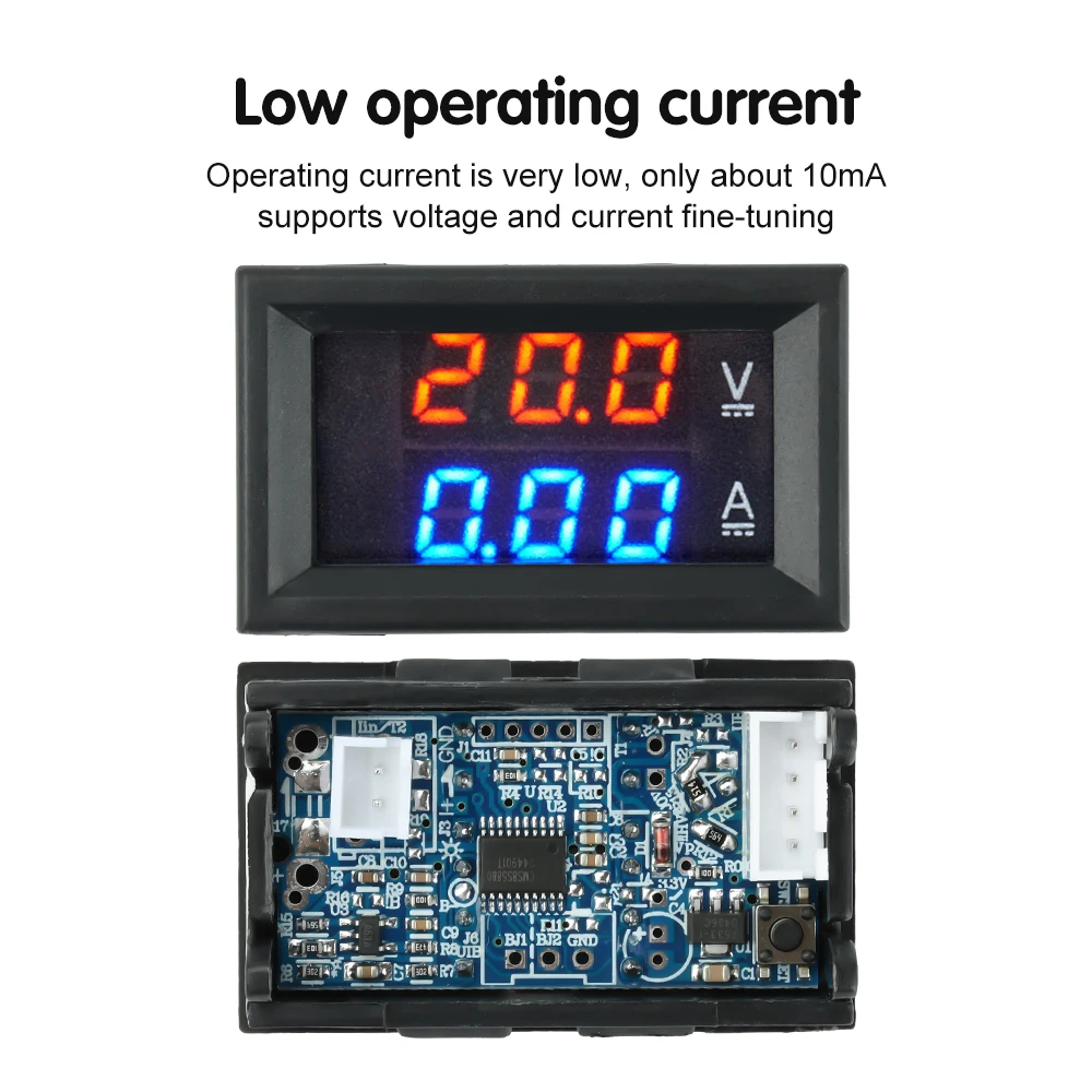 DC 0-300V 10A/50A/100A LED Digital Voltmeter Ammeter Car Motocycle Voltage Current Meter Volt Detector Tester Monitor H28UI5
