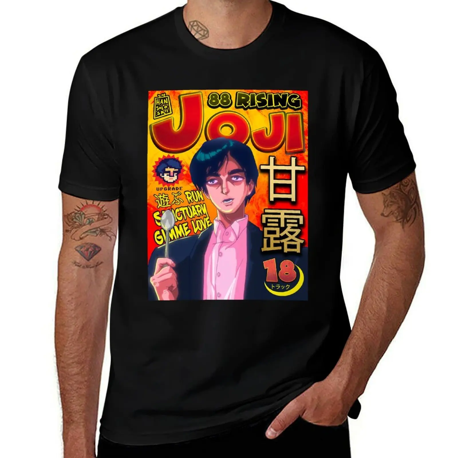 

Joji Manga Cover T-Shirt anime tshirt funny t shirts cotton T-Shirt
