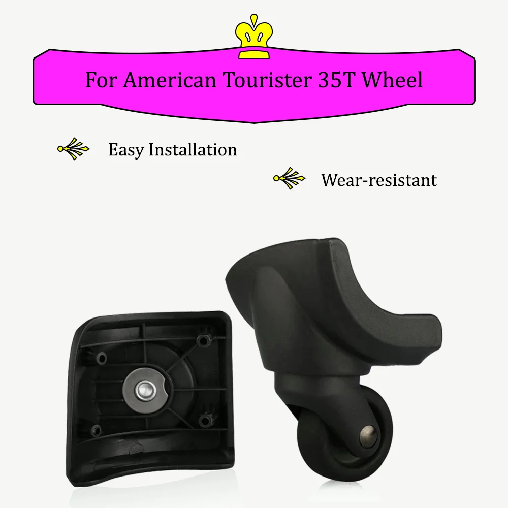 Compatible With American Tourister 35T ZD244 Trolley Wheel Quality Guaranteed Business Box Audio Case Repair Pulley Parts