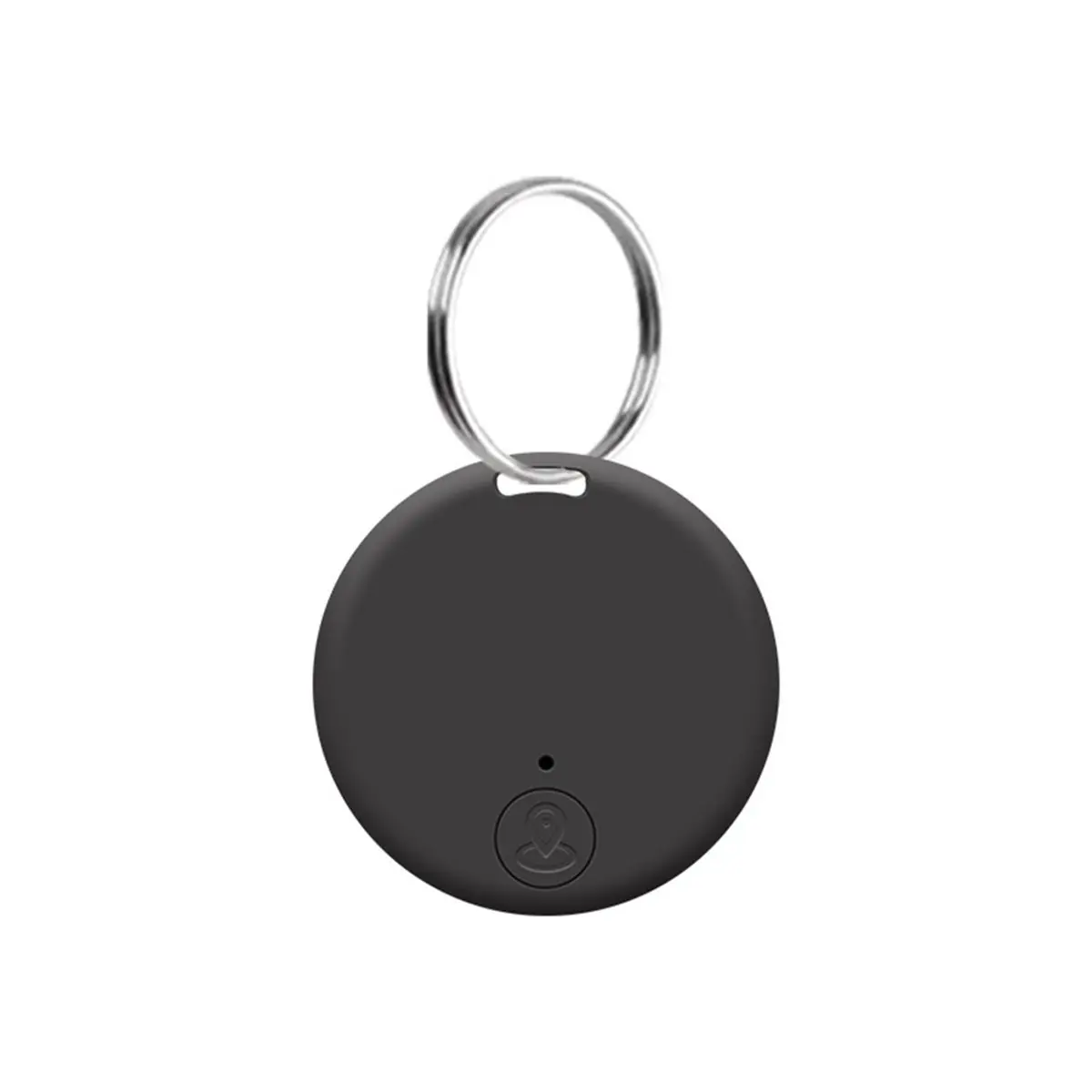 【FAST-SALE】2X Mini GPS Tracker Wireless Bluetooth 5.0 Anti-Lost Device Smart Locator Pet Key Wallet Tracker With Key Ring Black