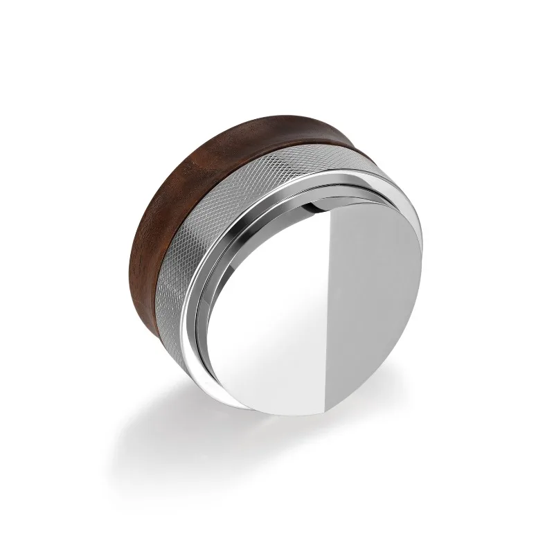 53.8Mm walnut stainless steel cloth powder dispenser