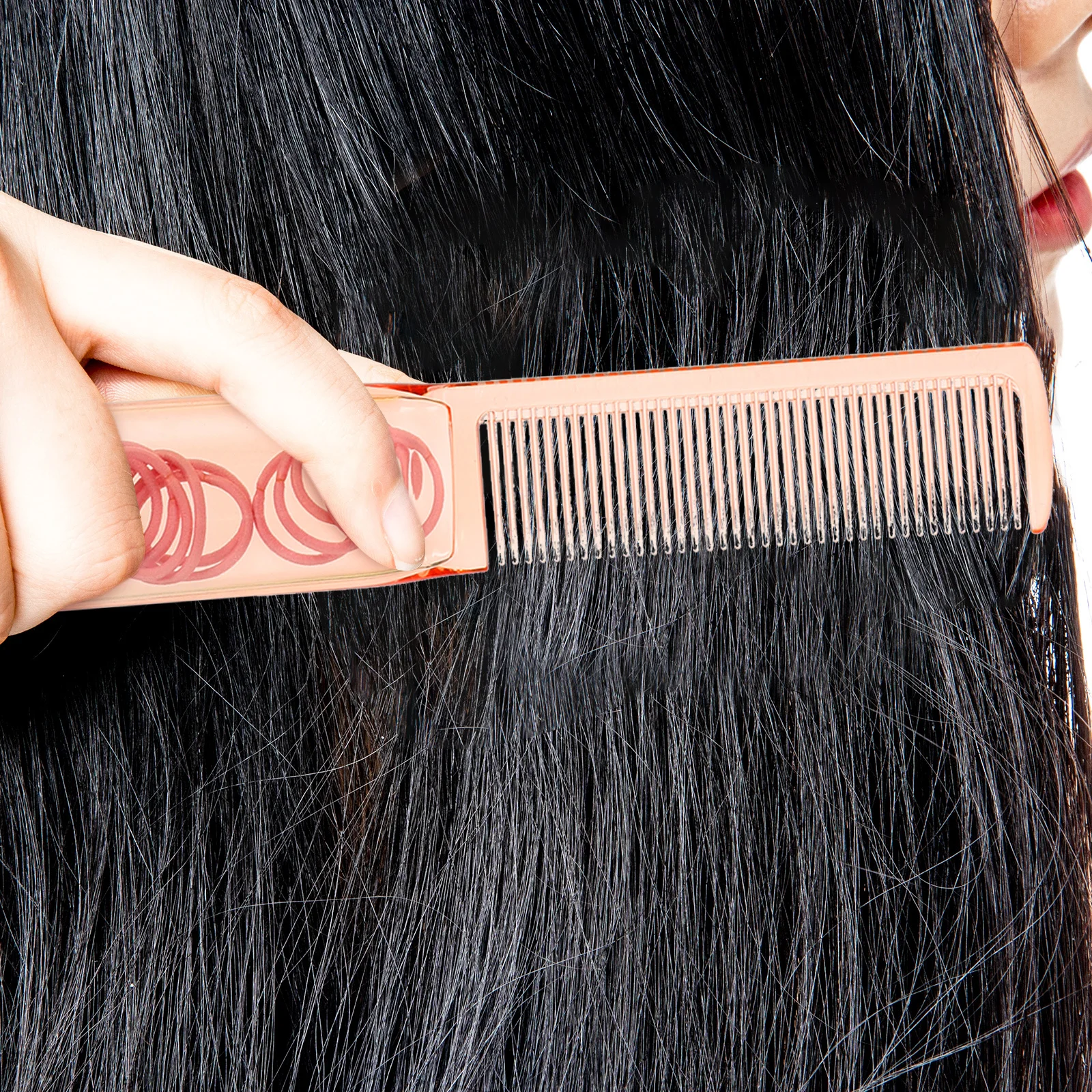 

4pcs Beauty Comb Practical Tooth Hair Detangling Tool For Scalp Massage Smooth Anti-Static Home Use Portable Hairdressing Comb