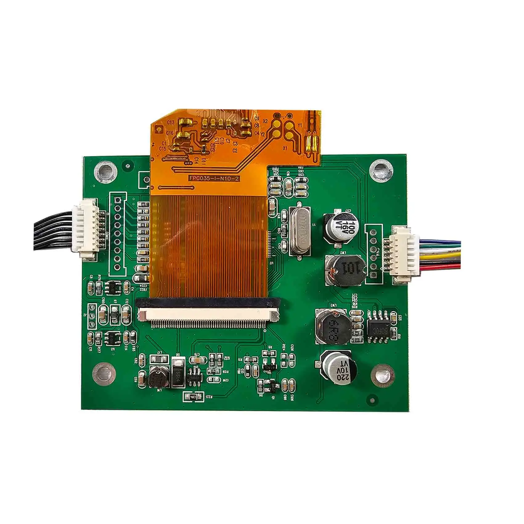 LQ035NC111 320X240 Layar LCD 3.5 Inci dengan Papan Pengontrol LCD 2AV untuk Peralatan Navigasi/Kamera Digital