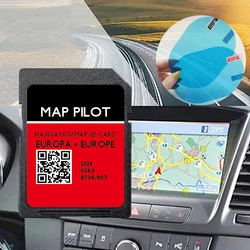 for Mercedes Becker A B C E CLA CLS GLA GLK class Vehicle Update Navigation 2024 Europa map GPS SD Card 8GB Sat Nav