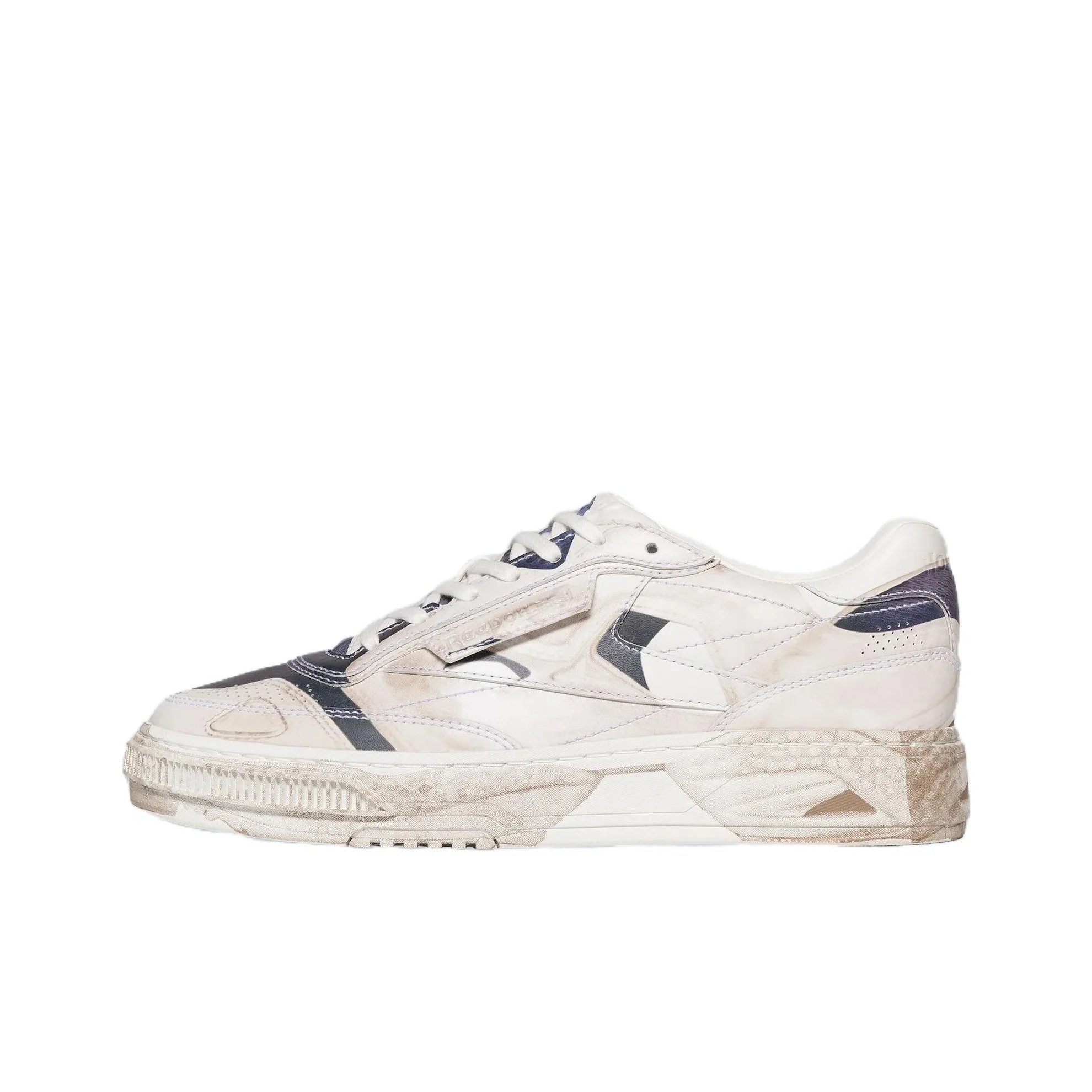 Tênis Reebok Club C com Logo POIZON RMIA04DC99LEA00C0105