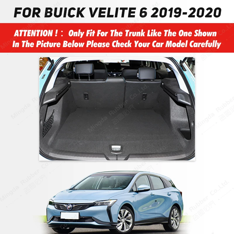 Car Trunk Mat For Buick Velite 6 2019 2020 Custom Car Accessories Auto Interior Decoration