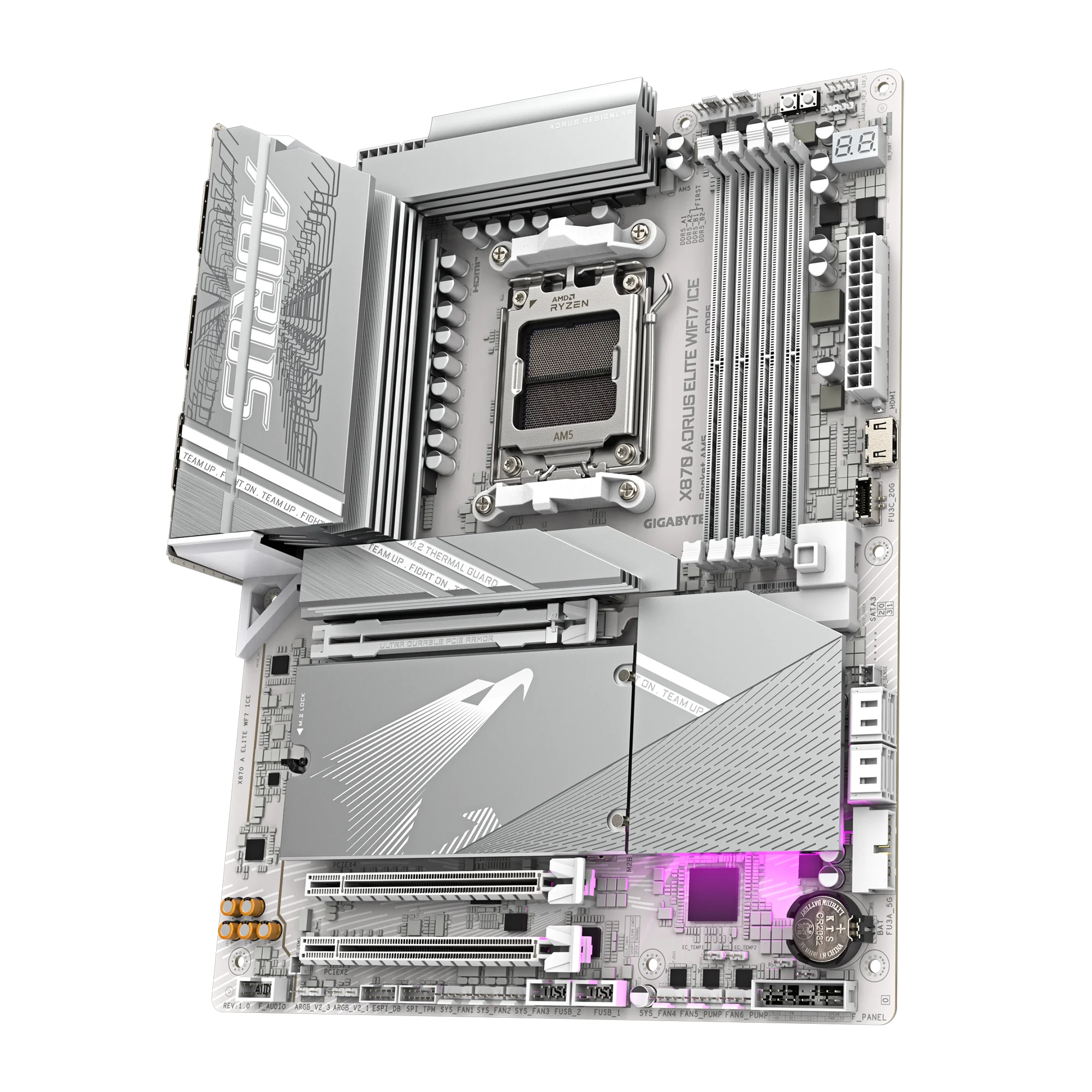 เมนบอร์ด GIGABYTE X870 AORUS E - X870E Atx Motherboard บทวิจารณ์และราคา